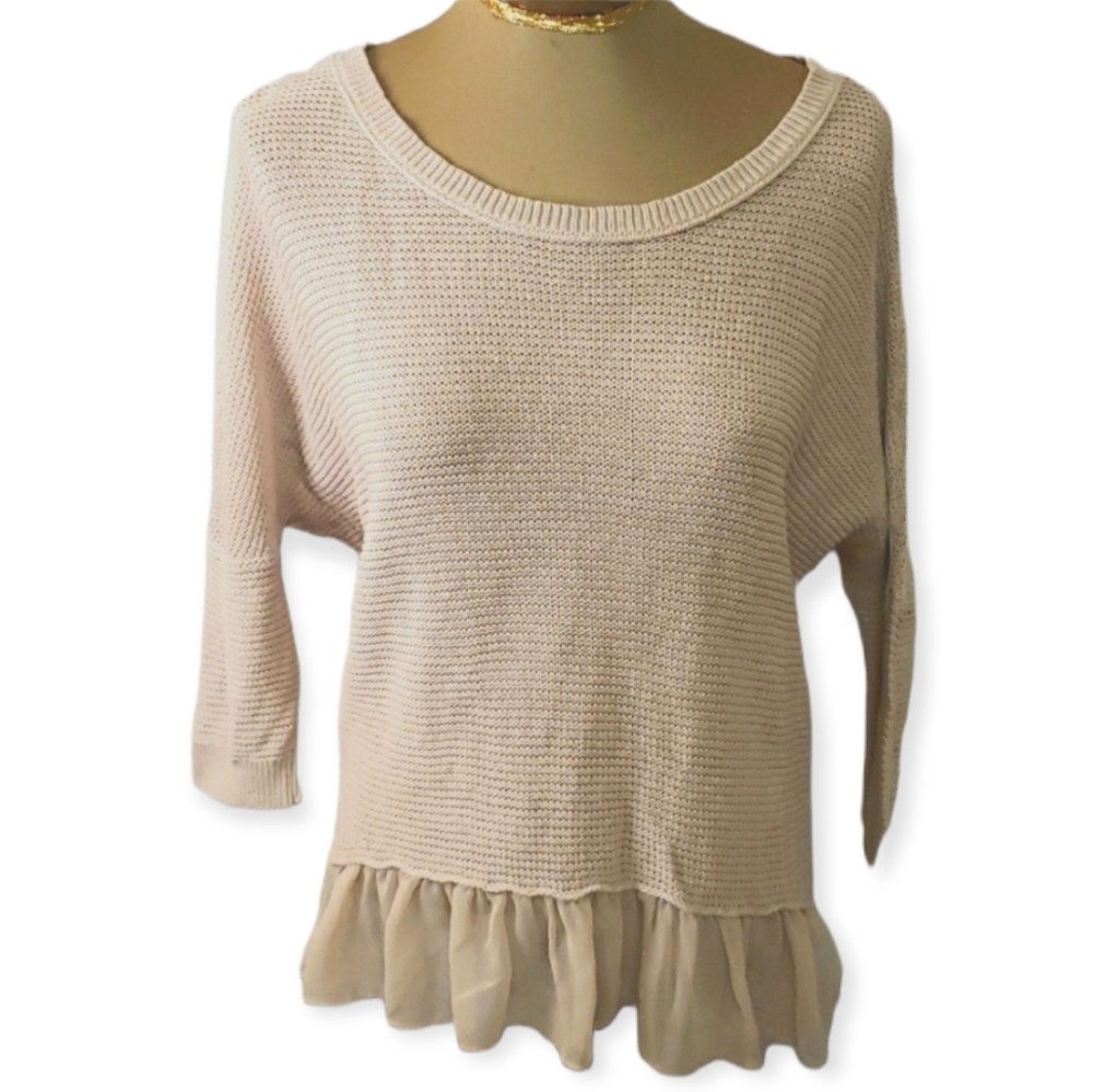 American Eagle 3/4 Sleeve Sweater Size Medium